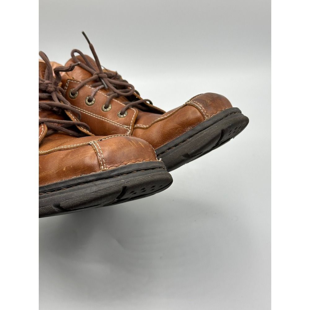 Mens Skechers Leather Lace Up Chukka Boots Brown Size 9 Y2K Vintage - Picture 15 of 15